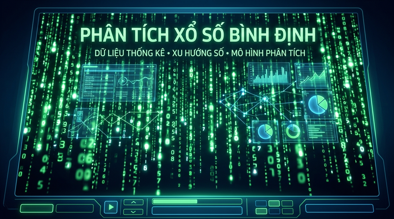 Soi cầu lô gan và ma trận nhịp rơi xanh lá đài Bình Định