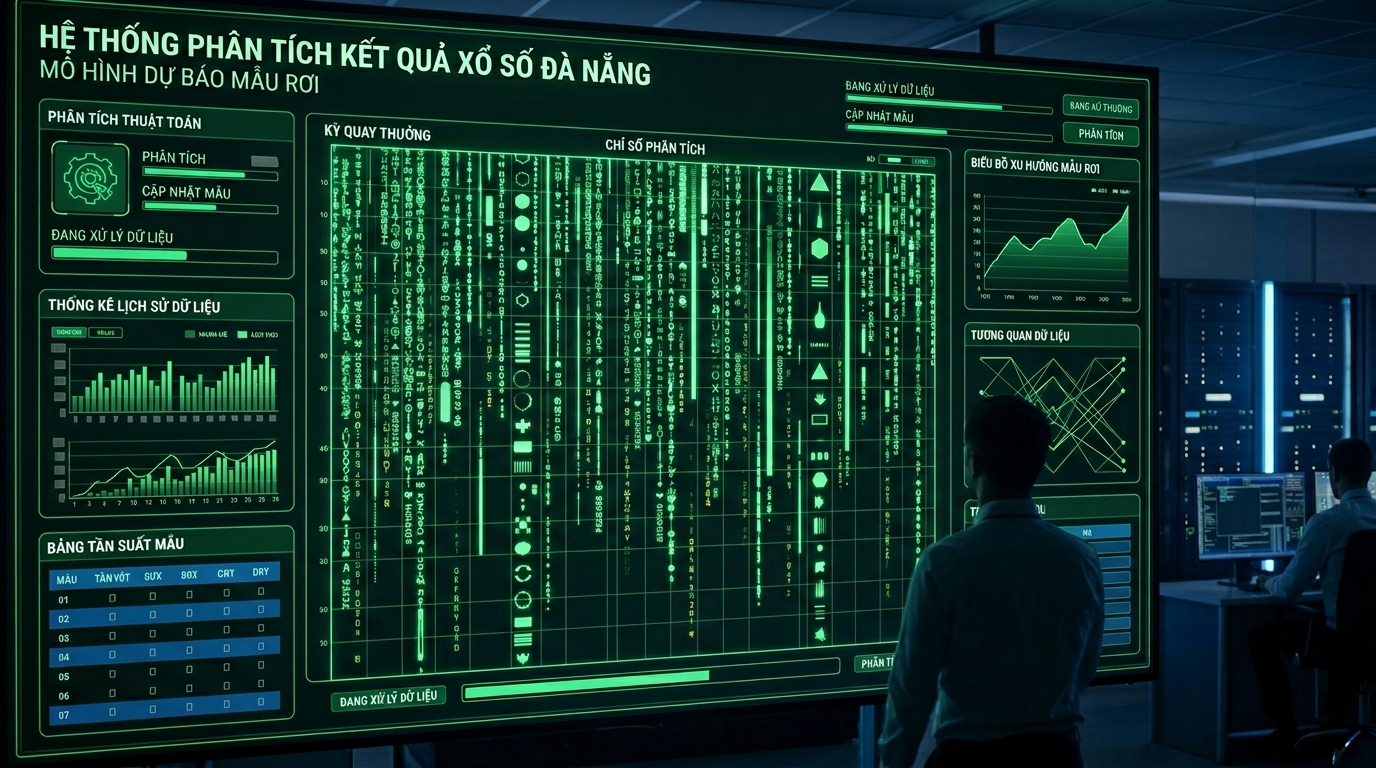 Soi cầu lô gan và ma trận nhịp rơi xanh lá đài Đà Nẵng