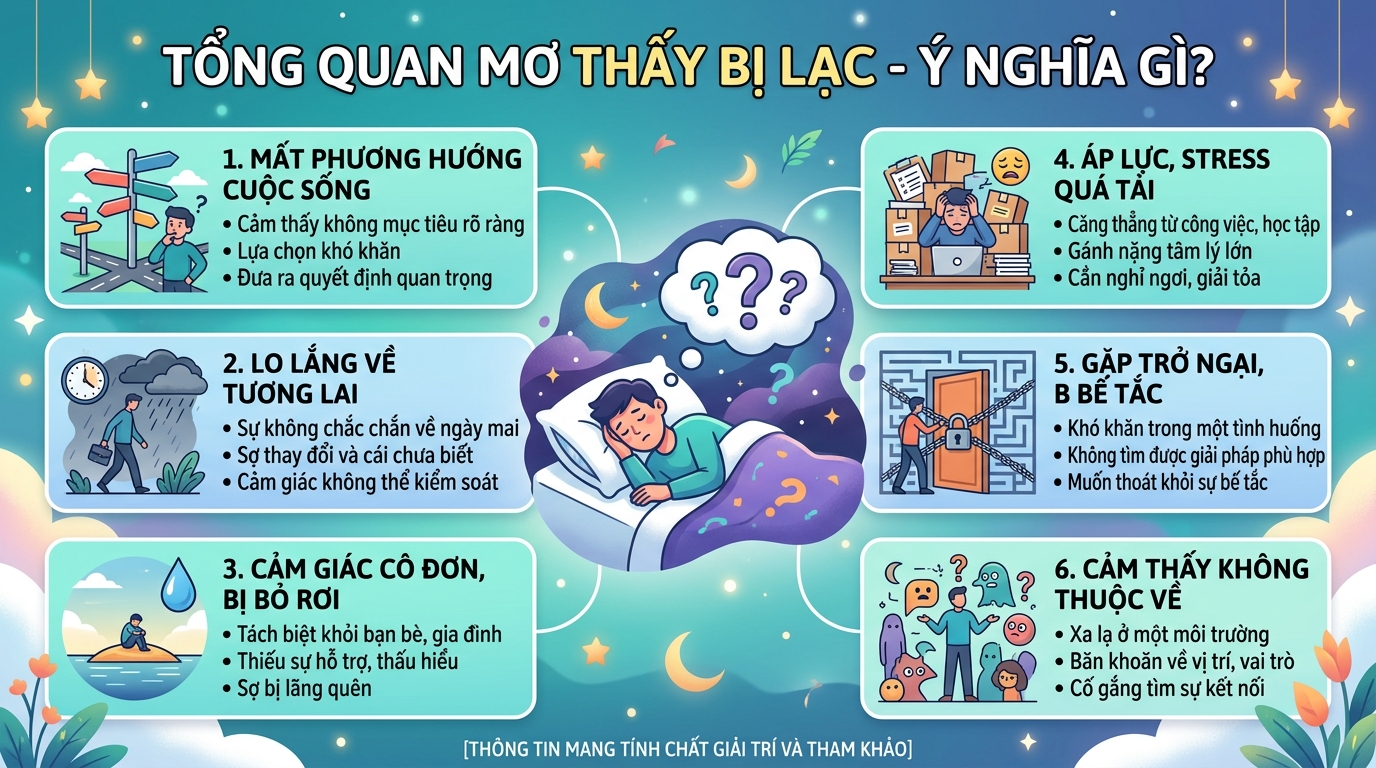 Giải mã tổng quan nằm mơ thấy đi lạc đường là điềm báo gì