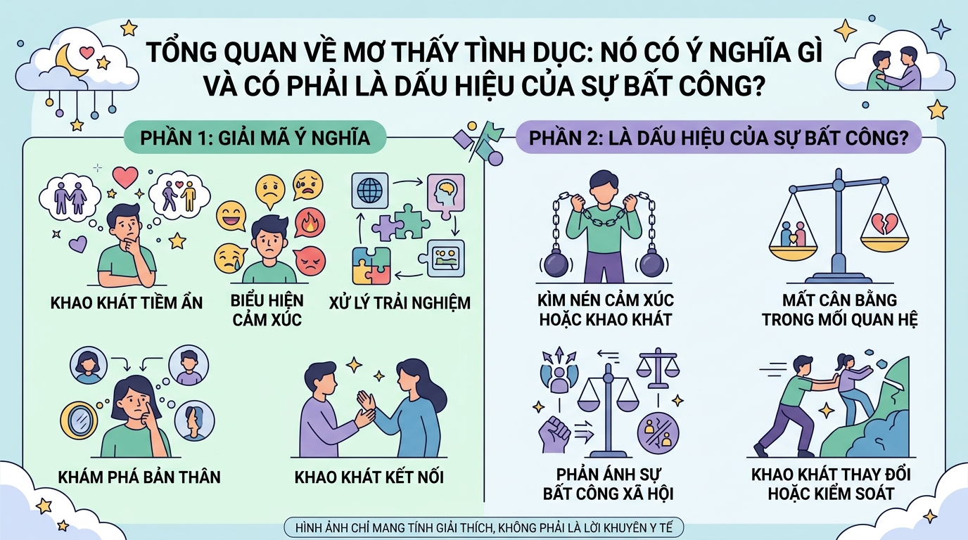 Giải mã tổng quan nằm mơ thấy quan hệ là điềm gì, có sao không