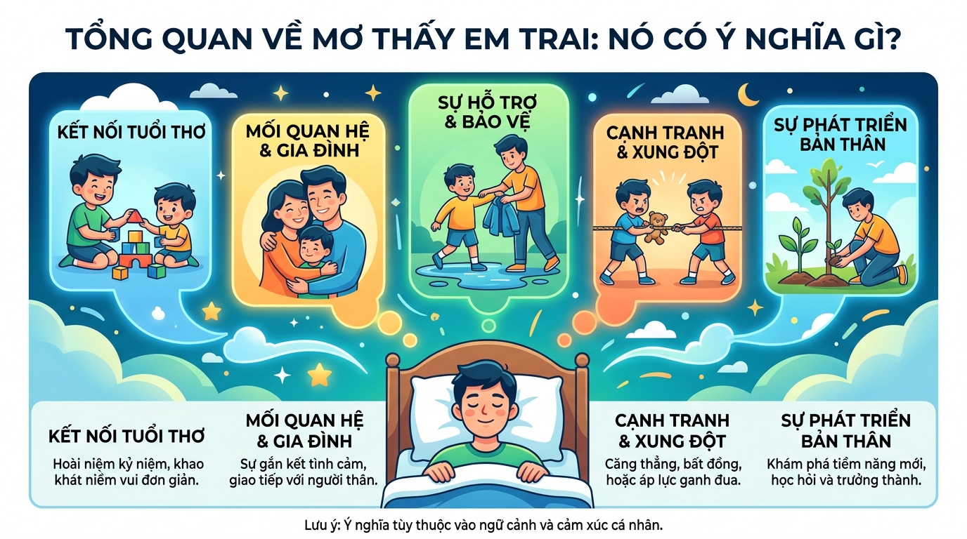 Giải mã tổng quan giấc mơ thấy em trai báo hiệu điềm gì
